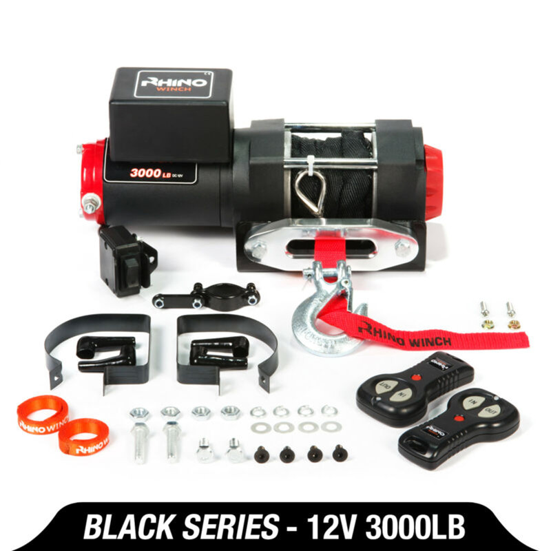 Atv Winch 3000Lb - Treuil électrique pour voiture tout-terrain ATV