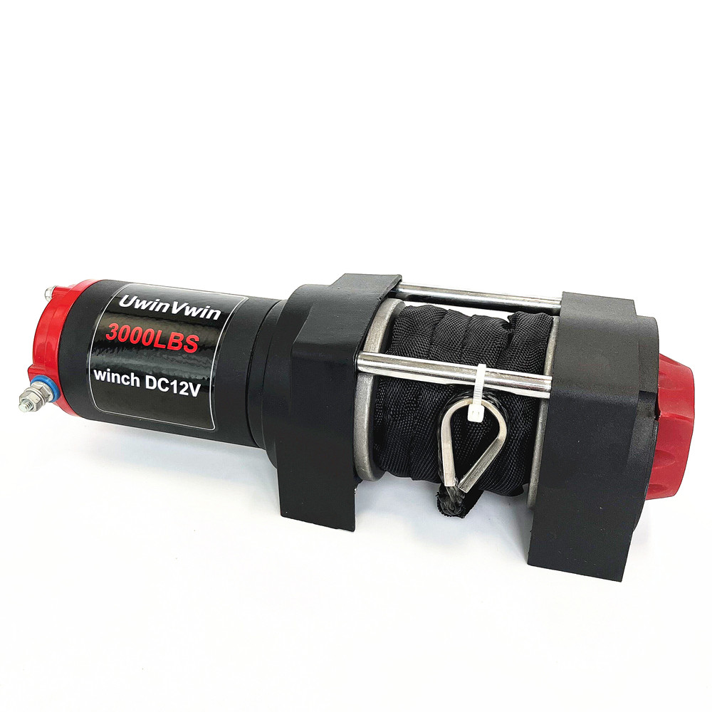 Atv Winch 3000Lb - Treuil télécommande 12v 3000LB voiture tout-terrain