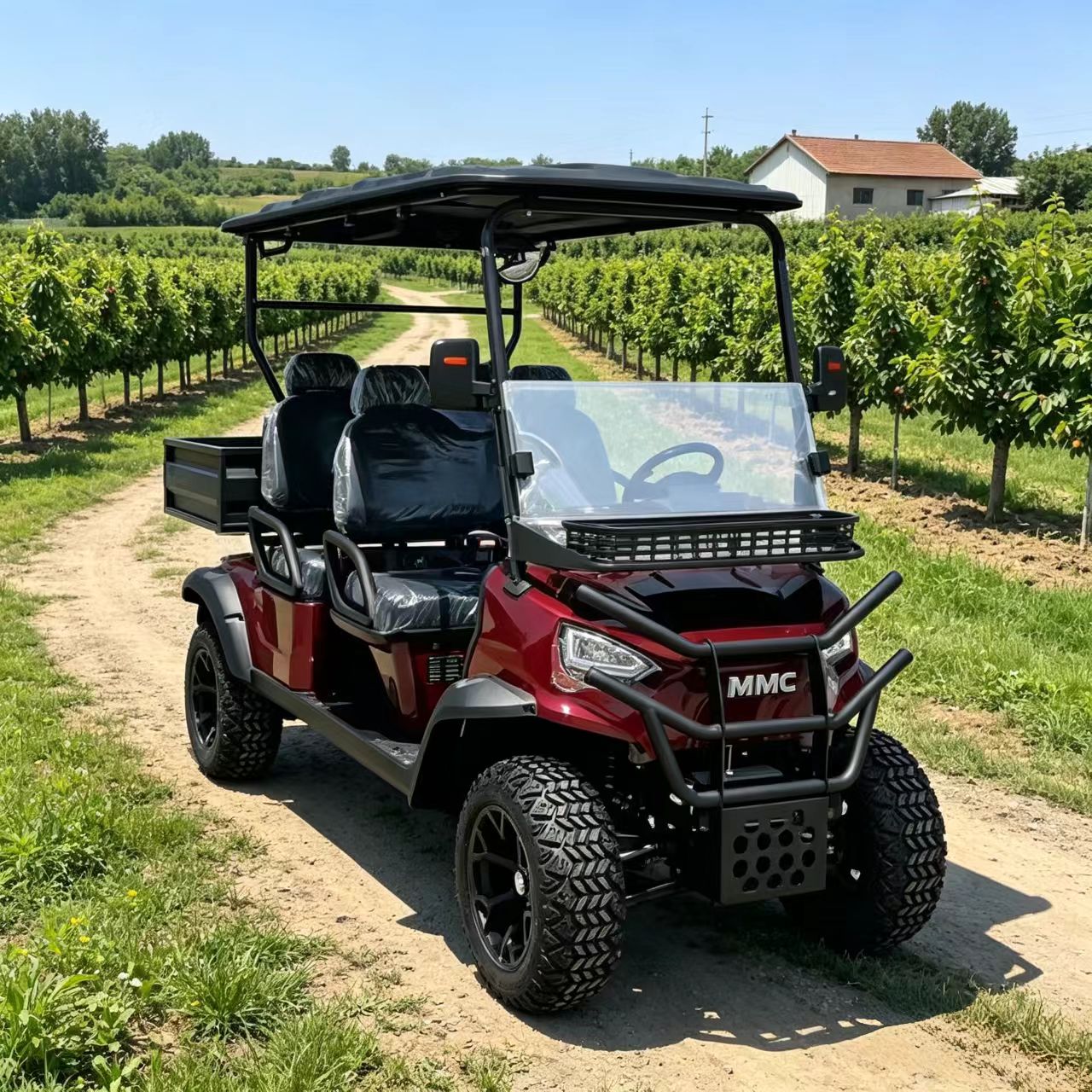 Electric Utv 4 Seater - UTV 4 places avec benne de