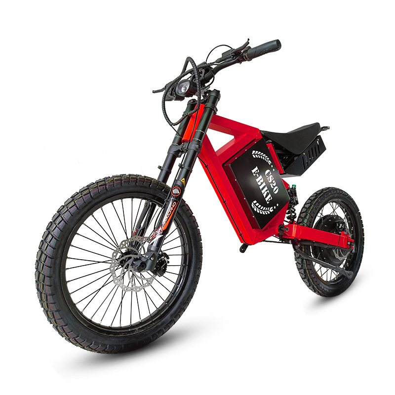 Electric Dirt Bike 72V 12000W - Nouvelle Moto Tout-Terrain Électrique Kenda CS20