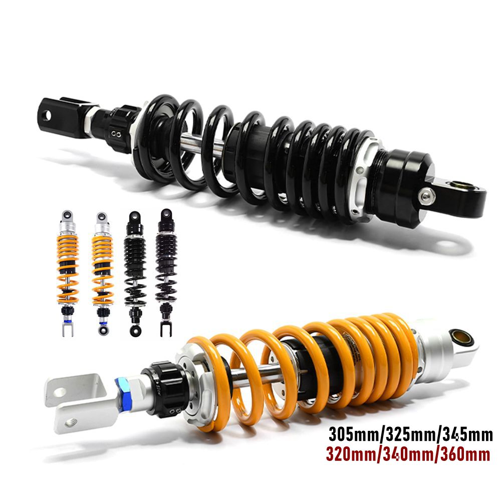 Atv Suspension Shock Absorber - Amortisseur arrière de moto réglable, ressort