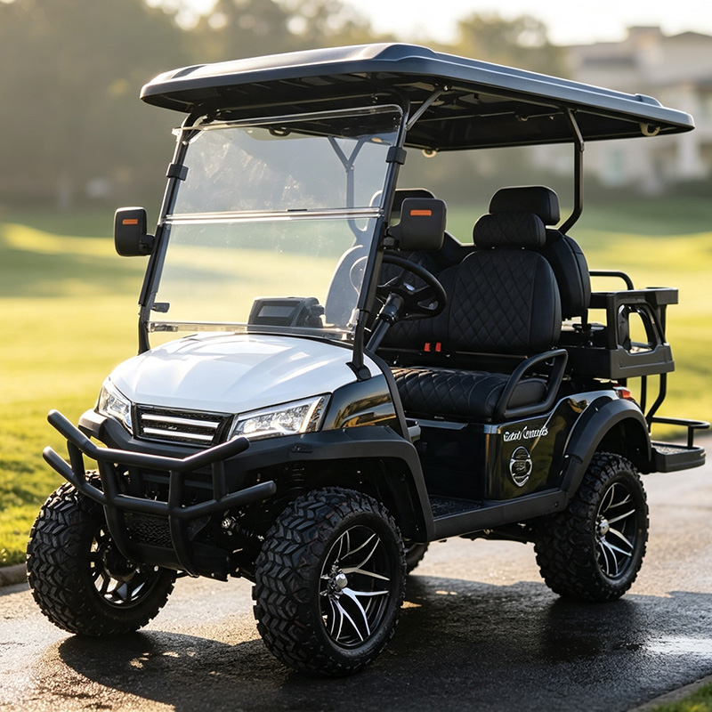 Electric Utv 4 Seater - Véhicule utilitaire électrique 4 places homologué