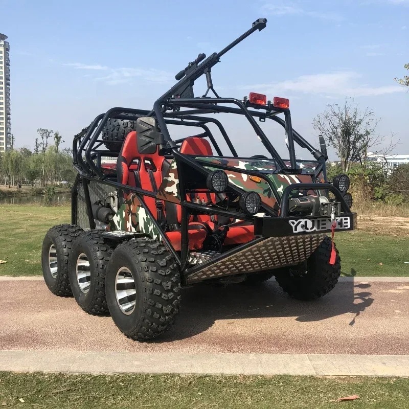 Electric Utv 4 Seater - Bumoustique JO+-Pédale de Kart à Huile