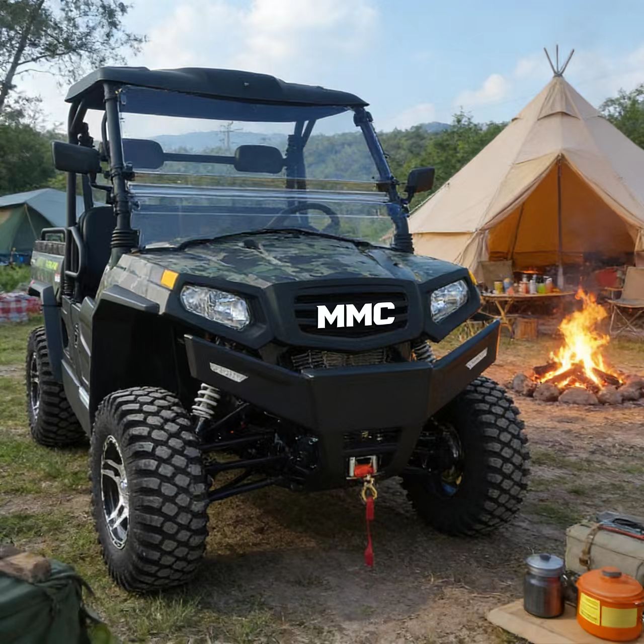 Voiture de golf électrique 4x4 - Electric Utv 4 Seater avis et prix
