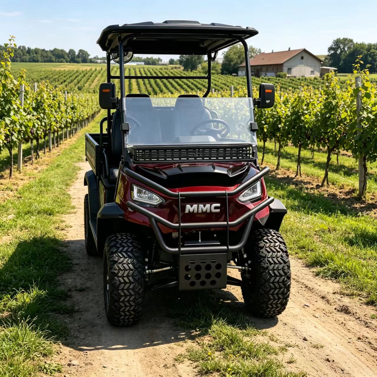 UTV 4 places avec benne de cha - Electric Utv 4 Seater avis et prix