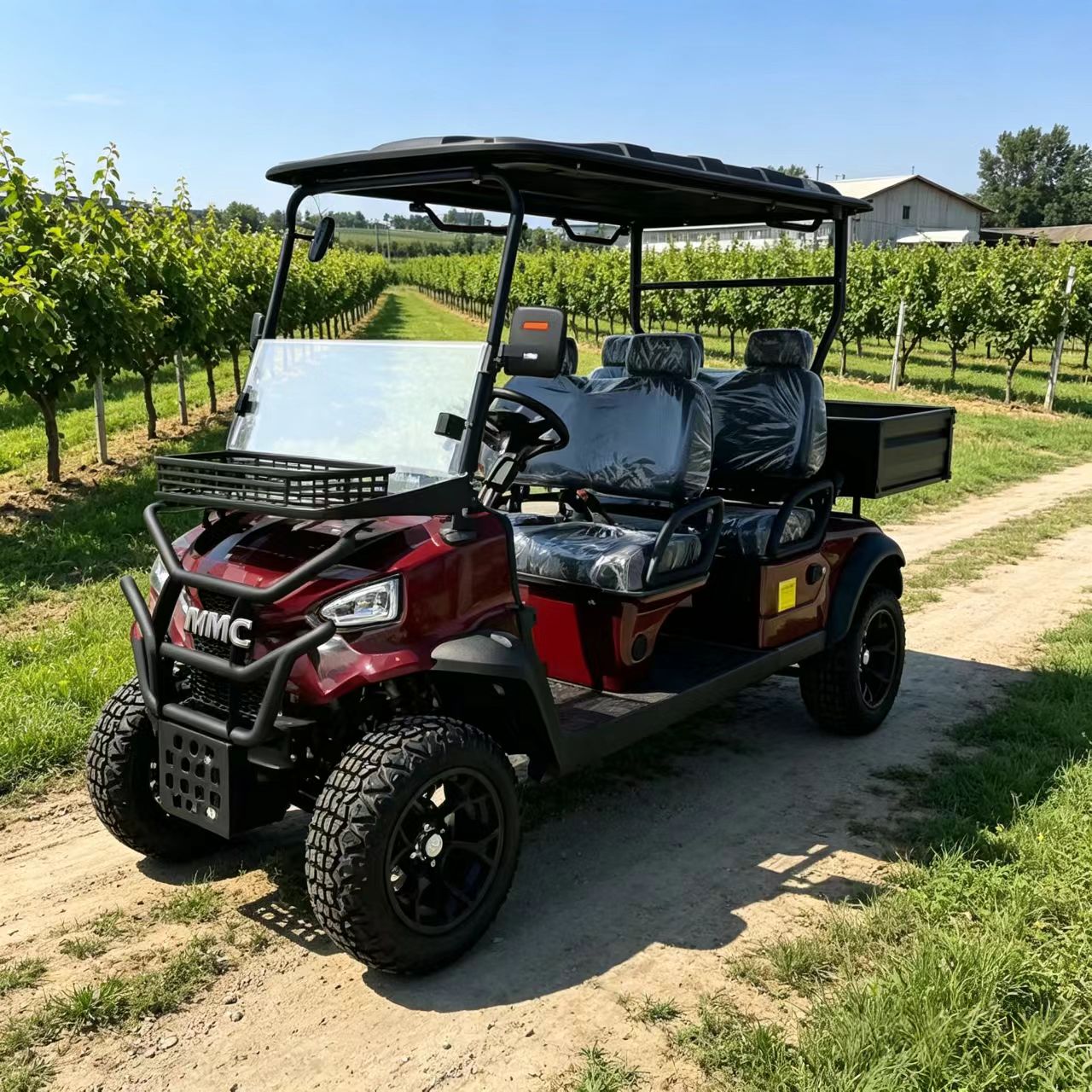 UTV 4 places avec benne de cha - Electric Utv 4 Seater avis et prix