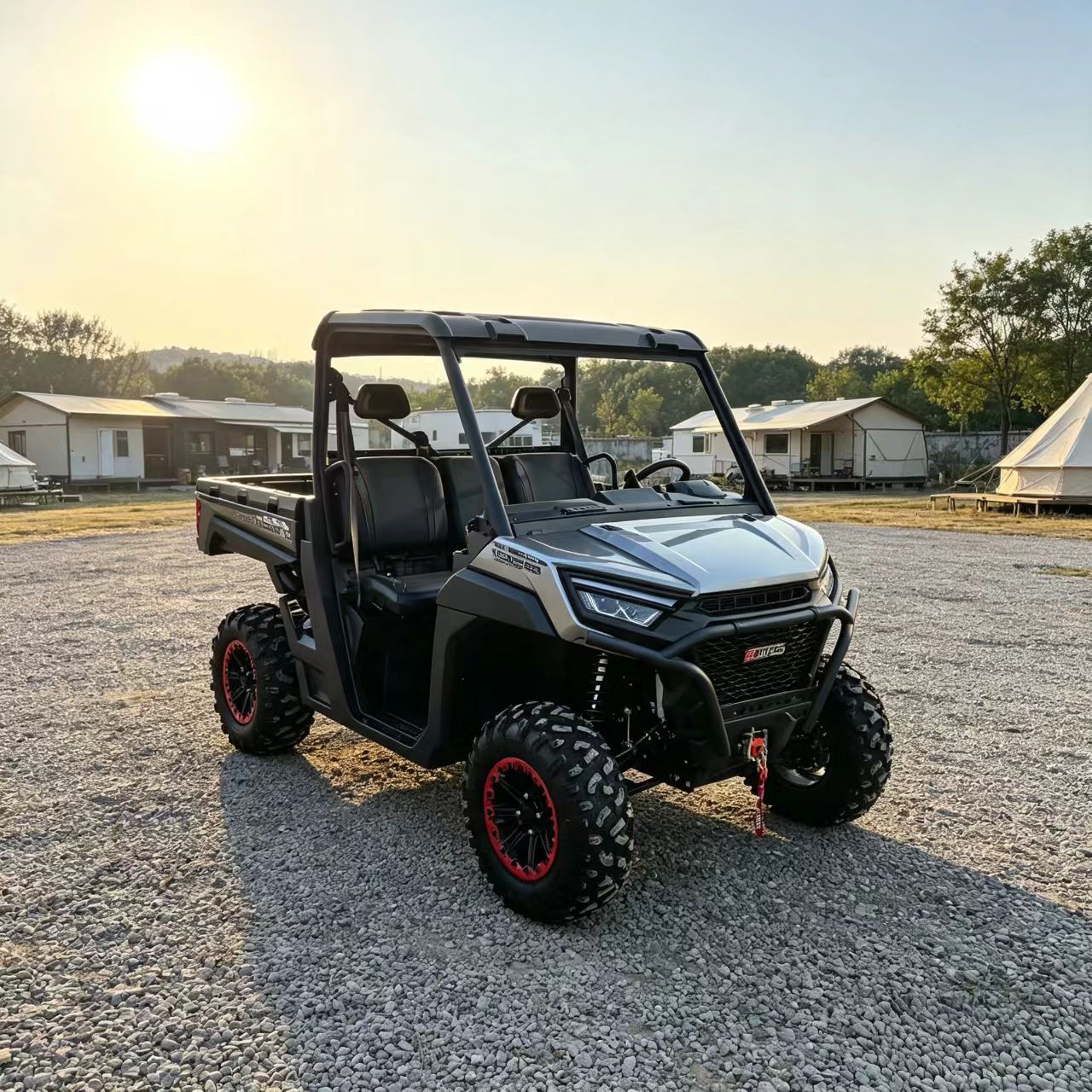 Un UTV tout-terrain qui conqui - Electric Utv 4 Seater avis et prix
