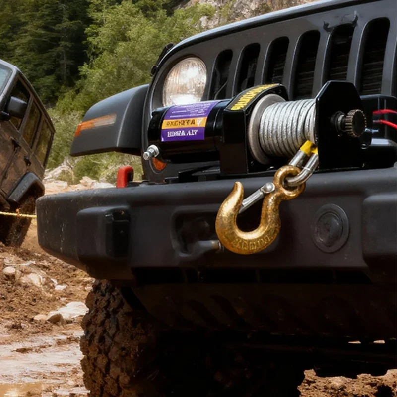 Treuil électrique portable 12V - Atv Winch 3000Lb avis et prix