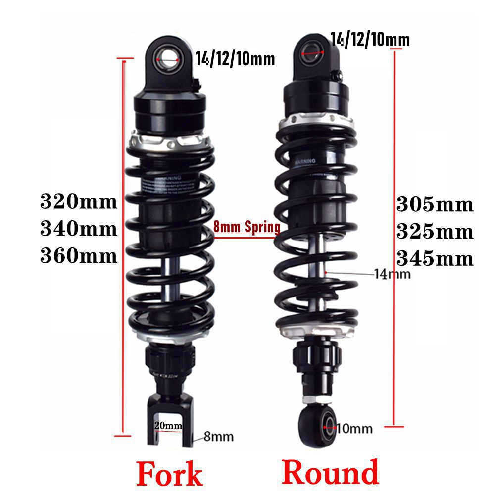 Amortisseur arrière de moto ré - Atv Suspension Shock Absorber avis et prix