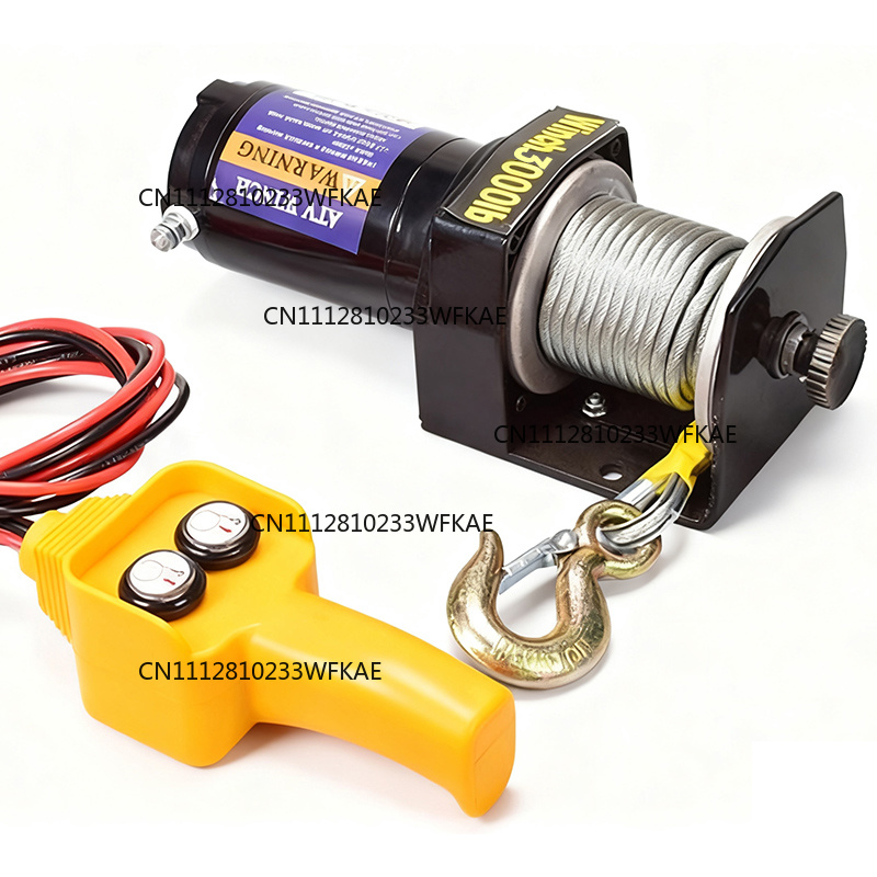 Treuil électrique portable 12V - Atv Winch 3000Lb avis et prix