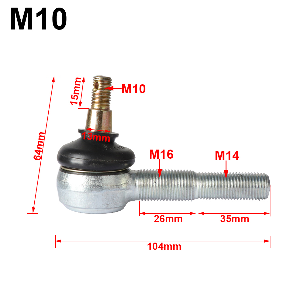 Kit de rotule réglable M14-M16 - Go Kart 150Cc avis et prix