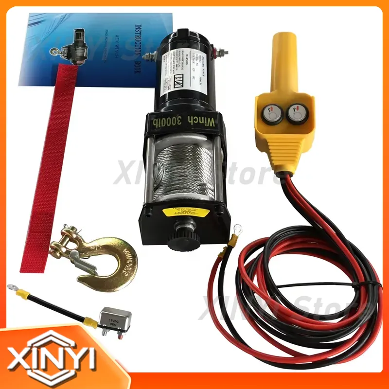 Treuil électrique 12V 24V 3000 - Atv Winch 3000Lb avis et prix